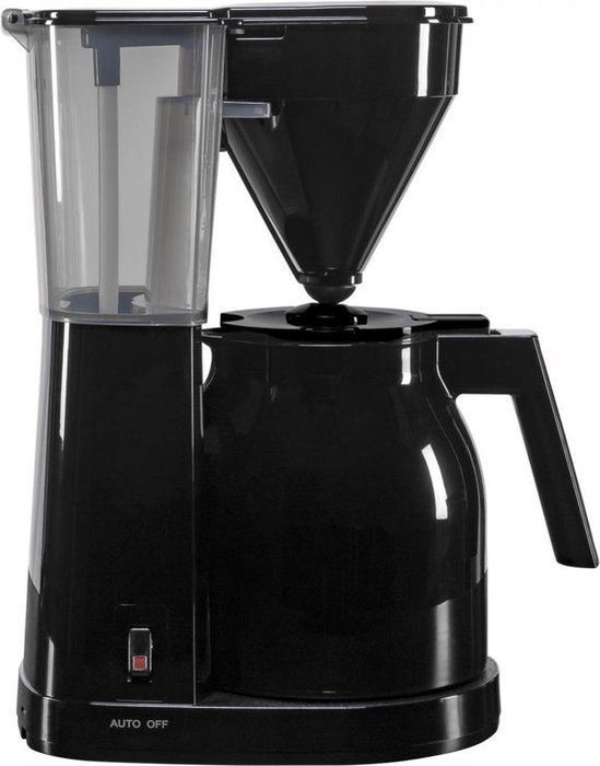 MELITTA Cafetera Eléctrica Easy Term 12 Tazas, Negro con Recipiente Térmico