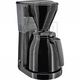MELITTA Cafetera Eléctrica Easy Term 12 Tazas, Negro con Recipiente Térmico