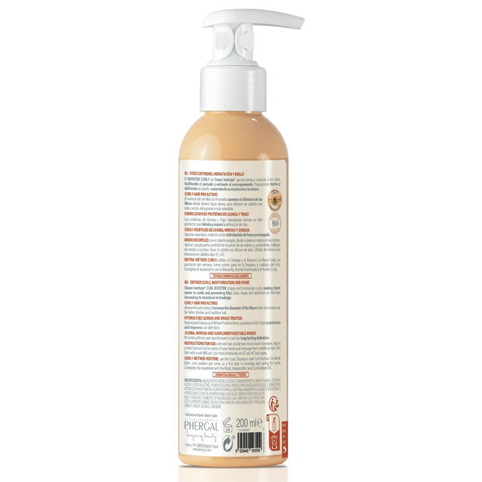 Clearé Institute Booster Curly Rizos Definidos Hidratación y Brillo 200 ml