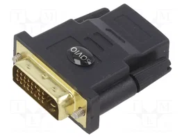 SAVIO Adaptador DVI-D (24+1) a HDMI Negro
