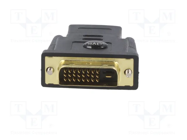 SAVIO Adaptador DVI-D (24+1) a HDMI Negro SAVIO Adaptador DVI-D (24+1) a HDMI Negro