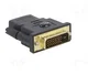 SAVIO Adaptador DVI-D (24+1) a HDMI Negro