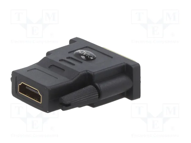 SAVIO Adaptador DVI-D (24+1) a HDMI Negro SAVIO Adaptador DVI-D (24+1) a HDMI Negro