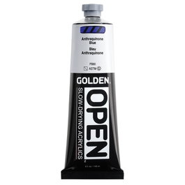 Golden OPEN Colores Acrílicos Azul Antraquinona 148 ml
