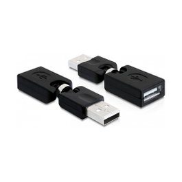 DeLOCK 65260 Adaptador de rotación USB 2.0 Tipo A macho a hembra