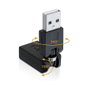 DeLOCK 65260 Adaptador de rotación USB 2.0 Tipo A macho a hembra