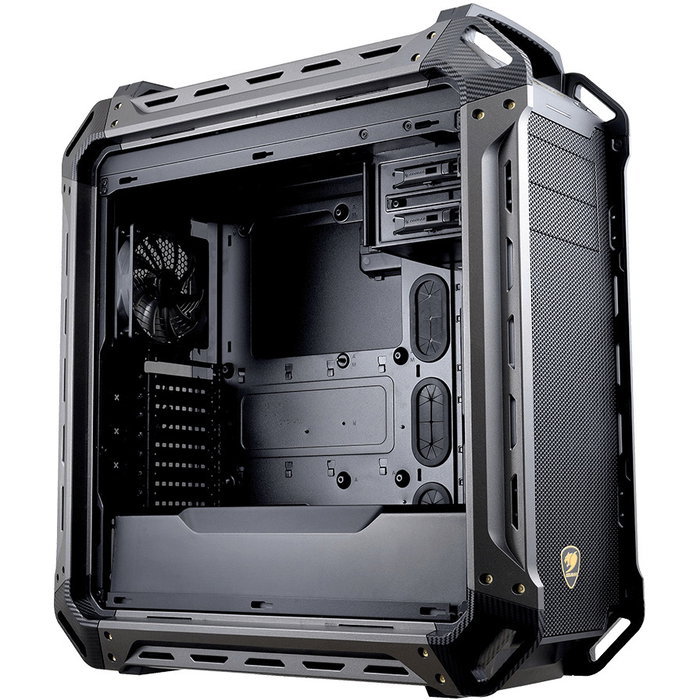 Cougar CGR-6AMKB Caja de PC Full Tower, Negro, Cristal Acrílico, Malla, Metal