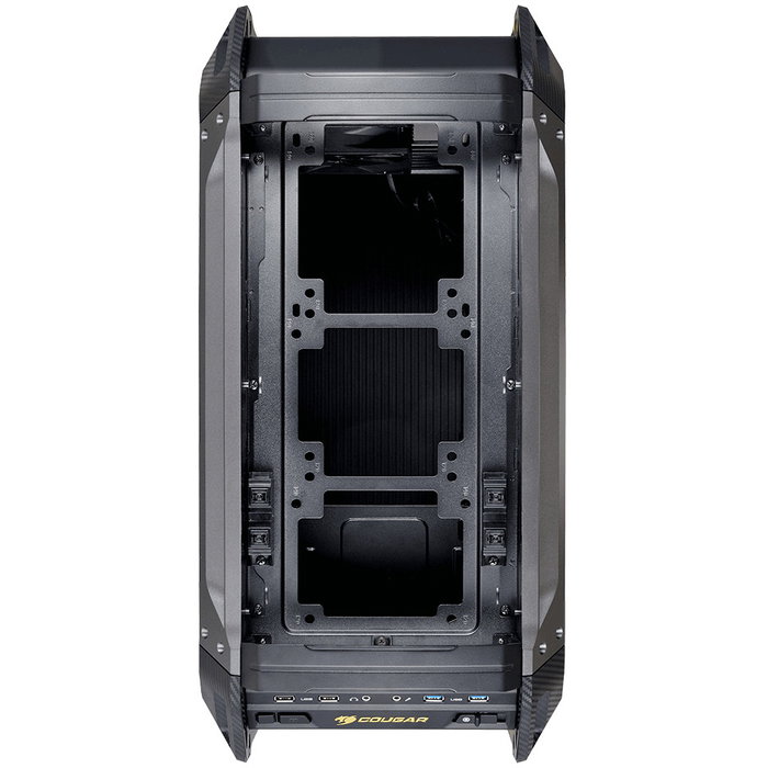 Cougar CGR-6AMKB Caja de PC Full Tower, Negro, Cristal Acrílico, Malla, Metal