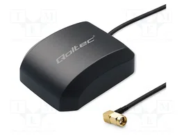 QOLTEC Antena GPS Externa para Automóvil con Conector SMA