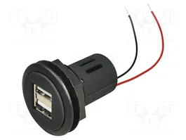 PRO CAR Alimentador USB con 2 puertos USB A