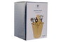 DKD Home Decor Set de Coctel 7 Piezas Inox Mate Dorado