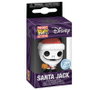FUNKO Llavero Pocket POP! Disney Pesadilla Antes de Navidad Santa Jack Exclusive