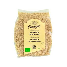 CASTAGNO Semillitas de Trigo Duro, Pasta Sémola Ecológica (ECO) - 500 g