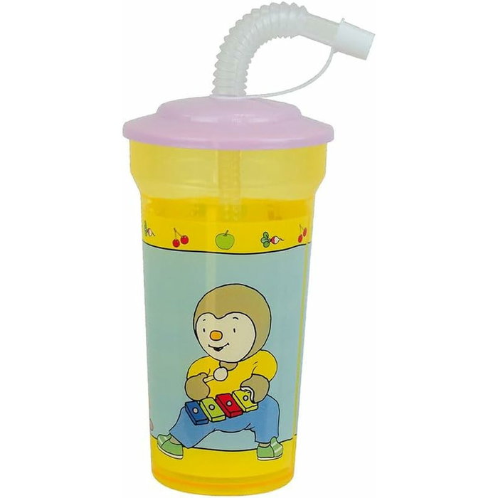 Fun House Vajilla T'choupi con platos hondos, caja de aperitivos, botella y peluche Fun House Vajilla T'choupi con platos hondos, caja de aperitivos, botella y peluche