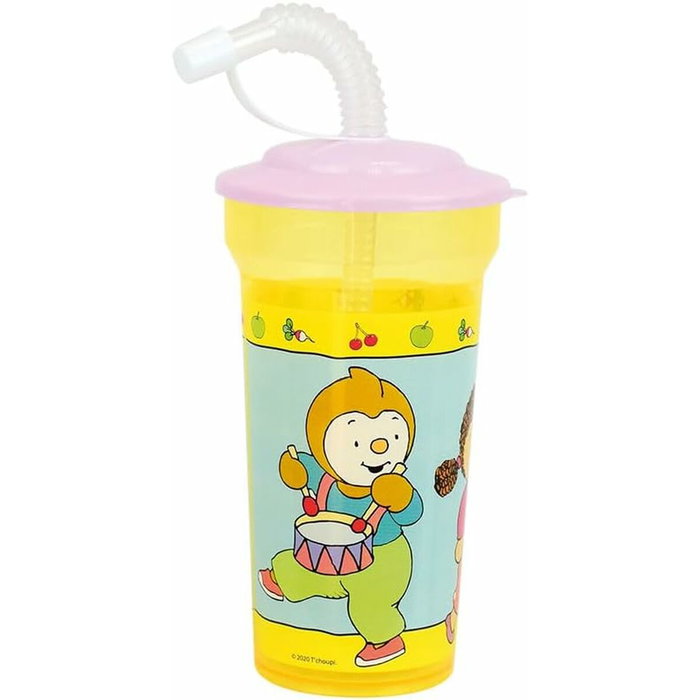 Fun House Vajilla T'choupi con platos hondos, caja de aperitivos, botella y peluche Fun House Vajilla T'choupi con platos hondos, caja de aperitivos, botella y peluche