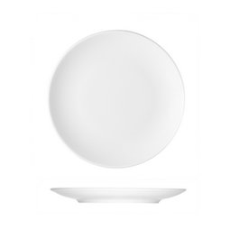 Bauscher Plato Llano Options - Plato de Porcelana para Vajilla, 28 cm (Set de 6)