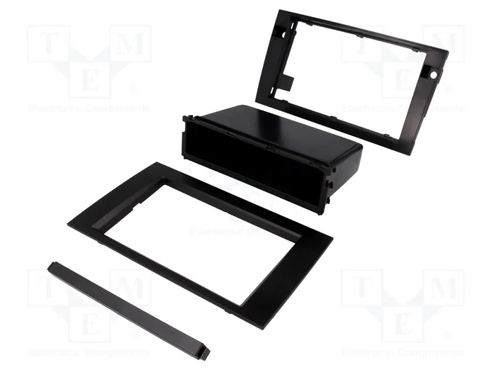 ACV Bastidor de montaje de radio 2 DIN para Audi y Seat, Negro ACV Bastidor de montaje de radio 2 DIN para Audi y Seat, Negro
