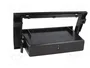 ACV Bastidor de montaje de radio 2 DIN para Audi y Seat, Negro