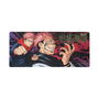 ERIK Alfombrilla gaming Jujutsu Kaisen 80x35cm, Tapete para teclado y ratón, Superficie textil impermeable, Base goma antideslizante