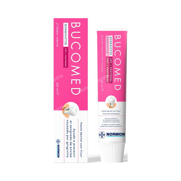 BUCOMED GINGIVITIS PASTA 125 ML BUCOMED GINGIVITIS PASTA 125 ML