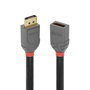 Lindy Cable de Extensión DisplayPort 1.4 Anthra Line de 2m
