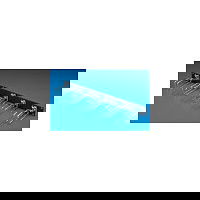 Rittal DK 7257.005 Panel de conexión 1U, 43x105mm, Acero, Negro