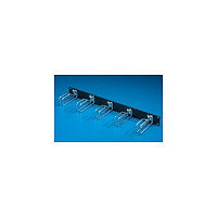 Rittal-Werk Panel de rangaje 1HE DK 7257.005 43x105mm Negro