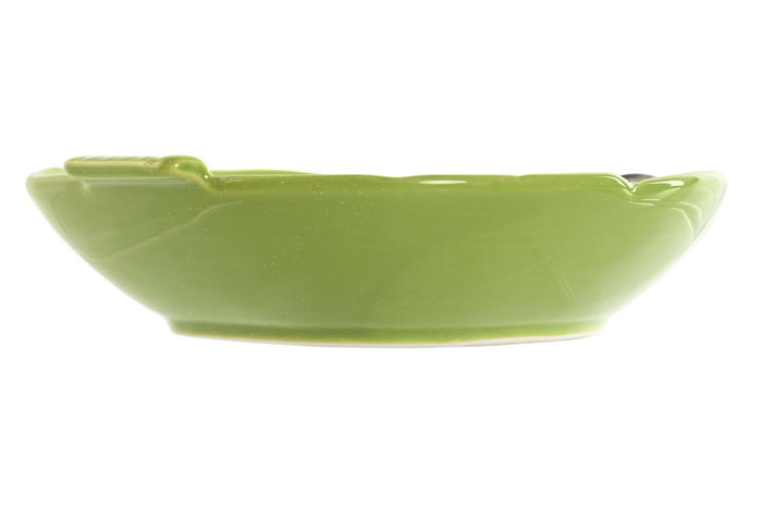 DKD Home Decor Plato de Gres Alcachofa Verde
