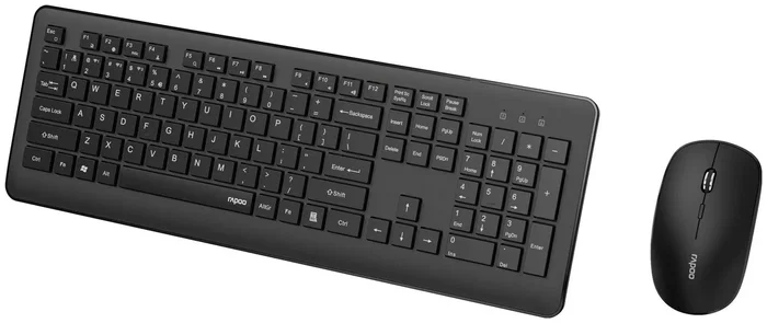 Rapoo 8310M Negro Teclado y Ratón Inalámbricos Multimodo (Layout Polaco)