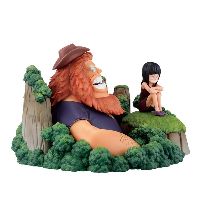 Ichibansho Figura Coleccionable One Piece - Saul & Robin (Dramatic Memories) Banpresto, Edición Limitada 13 cm SKU IS69043