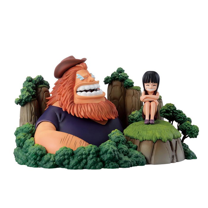 Ichibansho Figura Coleccionable One Piece - Saul & Robin (Dramatic Memories) Banpresto, Edición Limitada 13 cm SKU IS69043