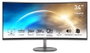 MSI PRO MP341CQ Monitor Curvo de 34 pulgadas UWQHD VA 100Hz