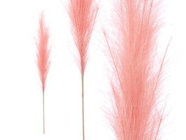 Giftdecor Rama Decorativa 110 cm Rosa Plástico/Metal (Set de 24)