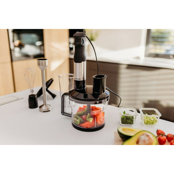 Batidora de Vaso Blaupunkt HBD611 Negro Plateado 1200 W Batidora de Vaso Blaupunkt HBD611 Negro Plateado 1200 W