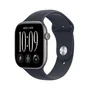 Apple Watch Series 12 GPS 46mm Gris Espacial con Correa Deportiva Azul Marino M/L