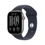Apple Watch Series 12 GPS 46mm Gris Espacial con Correa Deportiva Azul Marino M/L
