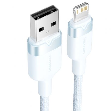 Vention Cable USB 2.0 Lightning Macho a USB Macho 480Mbps 1m Azul Vention Cable USB 2.0 Lightning Macho a USB Macho 480Mbps 1m Azul