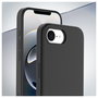 Cellularline Sensation Funda para Apple iPhone 16e / 17e Negro Silicona Antibacteriana Microban