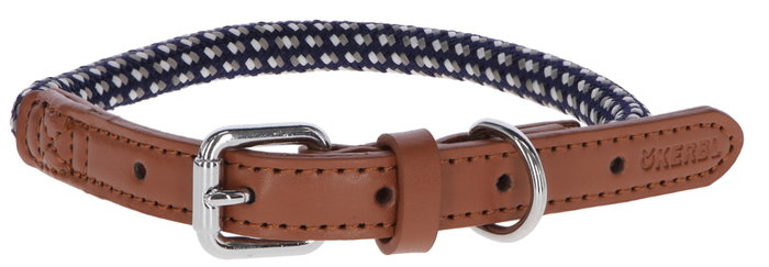 Kerbl Collar Phoenix Marrón/Azul 30-40cm 9mm Kerbl Collar Phoenix Marrón/Azul 30-40cm 9mm