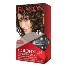 Revlon Colorsilk Tinte Permanente 30-castaño oscuro 130 ml