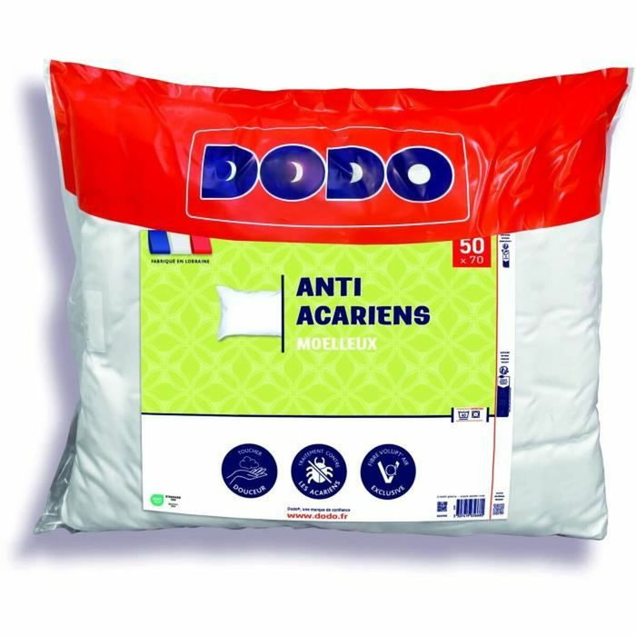 Dodo Almohada antiácaros 50x70 cm