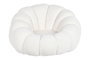 DKD Home Decor Sillón Giratorio Borreguito Blanco