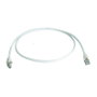 TELEGÄRTNER Patch cord S/FTP Cat 6a RJ45 5m Blanco