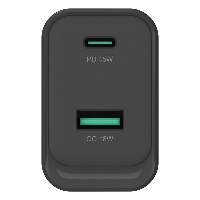 Conceptronic ALTHEA20B45 Cargador de dispositivos móviles 45W GaN con USB-C y USB-A Conceptronic ALTHEA20B45 Cargador de dispositivos móviles 45W GaN con USB-C y USB-A