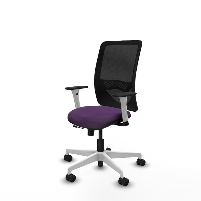 PIQUERAS Y CRESPO Silla de oficina Zulema Morada con Mecanismo Sincro/Traslack PIQUERAS Y CRESPO Silla de oficina Zulema Morada con Mecanismo Sincro/Traslack