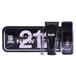 Carolina Herrera 212 VIP BLACK Set de 2 Piezas (100 ml Vapo + 100 ml Gel)