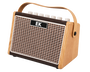 Amplificador Ek de Guitarra Acústica con Batería Recargable Ag15A+