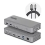 StarTech.com Docking Station USB-C para 2 Monitores HDMI 4K 60Hz, Gris