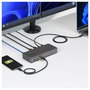 StarTech Docking Station USB-C con 2 HDMI 4K 60Hz y PD 100W Gris