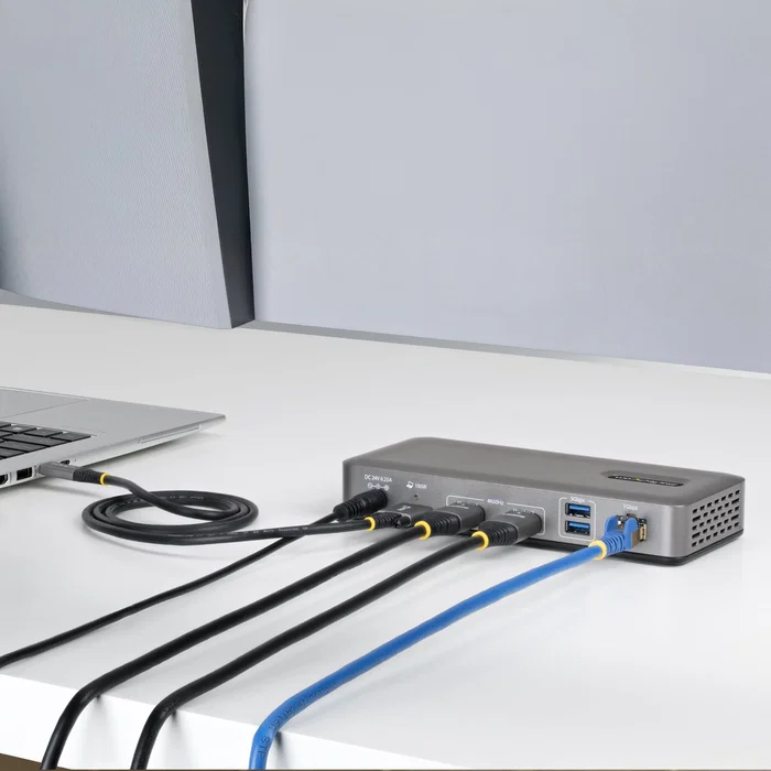StarTech.com Docking Station USB-C Dual HDMI 4K 60Hz 100W PD Gris StarTech.com Docking Station USB-C Dual HDMI 4K 60Hz 100W PD Gris